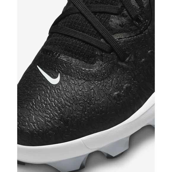 Size 8.5 Nike Alpha Huarache NXT MCS Baseball Cleats DJ6519-001 Black/White - Picture 8 of 9